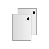 1 kleur dubbelzijdig