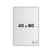 40 x 60 cm