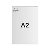 Lang A2-formaat (29,7 x 84 cm)