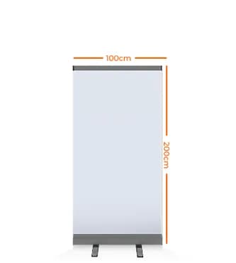 Standaard roll-up formaat 100x200cm