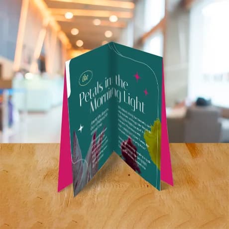 Folders met kruisvouw