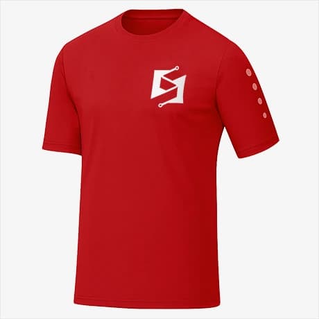 Gepersonaliseerd uniseks sportshirt voor teams of events