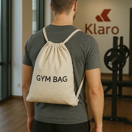 Basic katoenen rugzakken