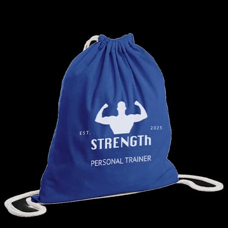 Basic katoenen rugzakken