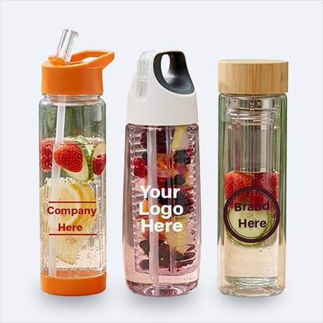 Bouteilles avec infuseur