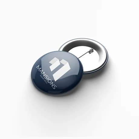 Gepersonaliseerde button voor promotie en merchandising