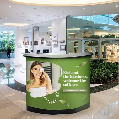 Kofferbalie case, systeem incl. bedrukking