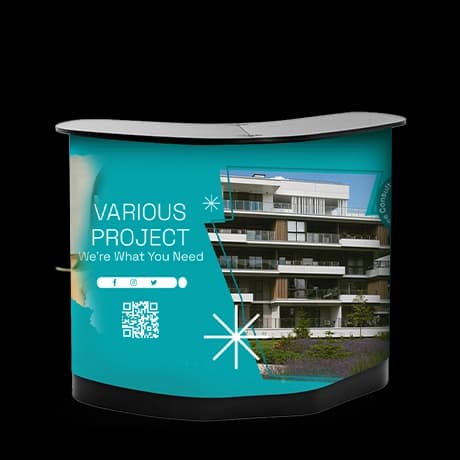 Kofferbalie case, systeem incl. bedrukking