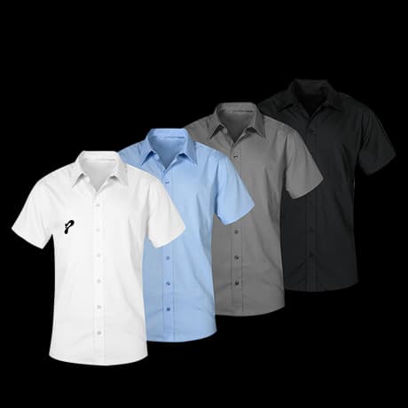 Classic overhemden met korte mouw