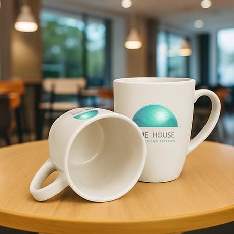 Porseleinen mokken, conisch