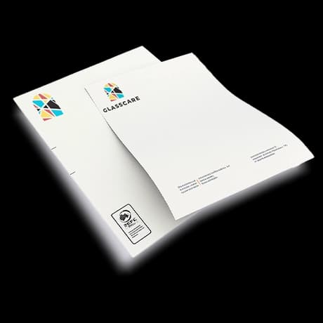 Milieuvriendelijk briefpapier met een natuurlijke en duurzame afwerking