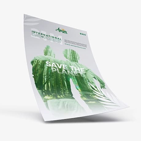 Milieuvriendelijke posters