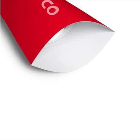 Reclamezuilen ellips van golfkarton