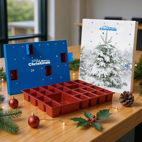 Adventskalenders om zelf te vullen