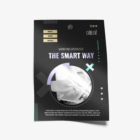 Flyers maken met luxe veredeling