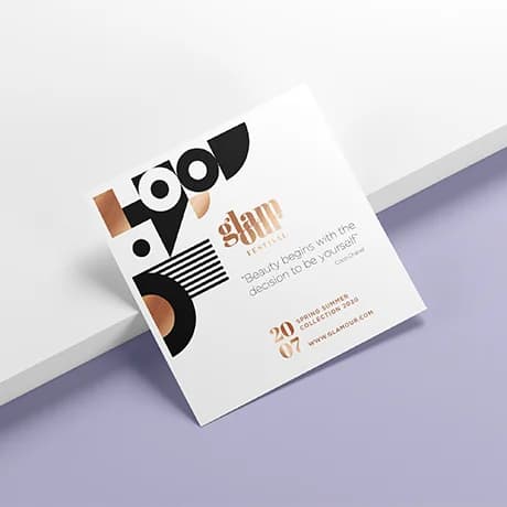 Flyers maken met luxe veredeling