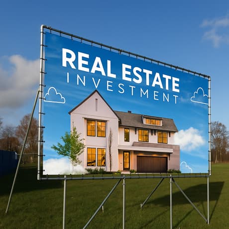 Vrijstaand spandoekframe