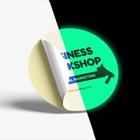 Lichtgevende stickers