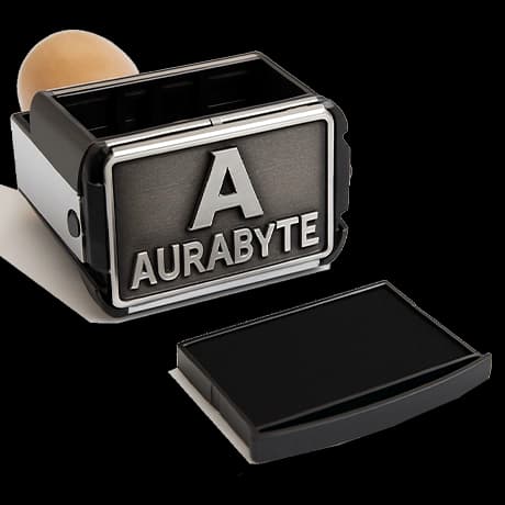 Stempels Green Line, alleen tekstplaat