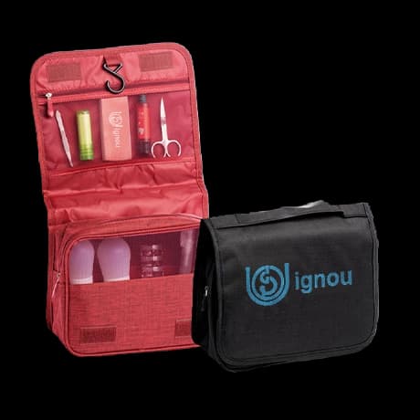 Toilettassen om op te hangen