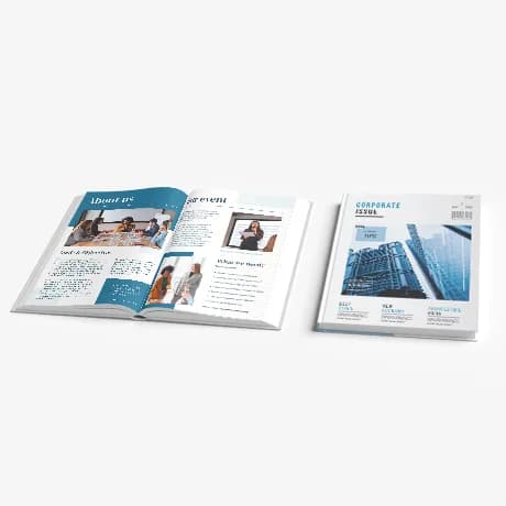 Boeken met harde kaft in digitale druk