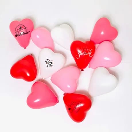 Hartvormige ballonnen