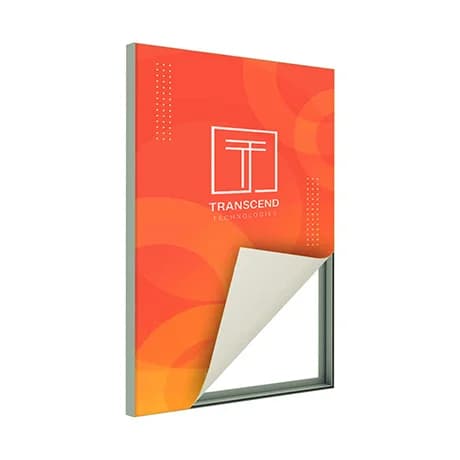 Verlicht LED frame voor indoor reclame en presentaties