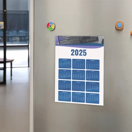 Kalenders met magneten