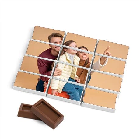 Chocolaatjes in cadeauverpakking