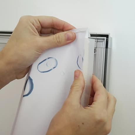 Outdoor textielframe