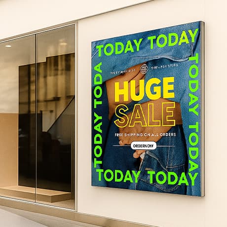 Outdoor textielframe