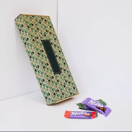 Cadeauverpakkingen met chocolade