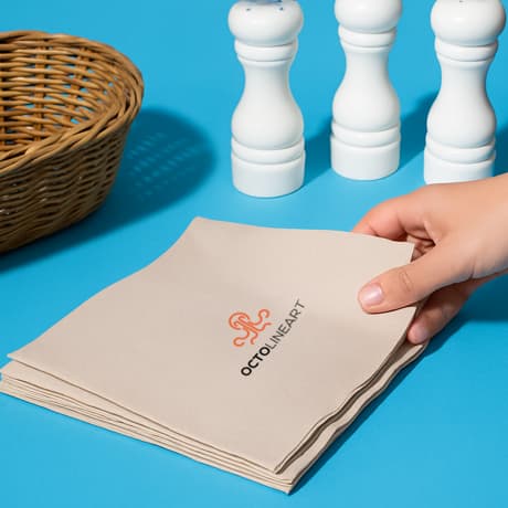 Gerecyclede servetten