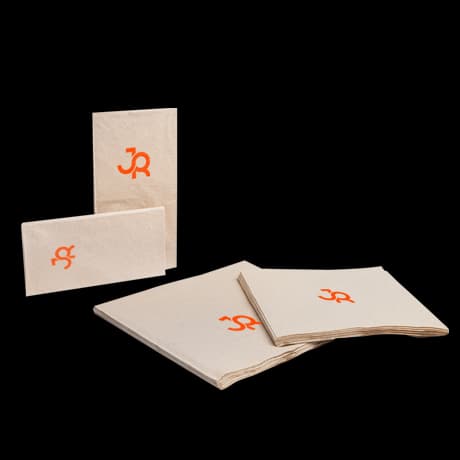 Gerecyclede servetten