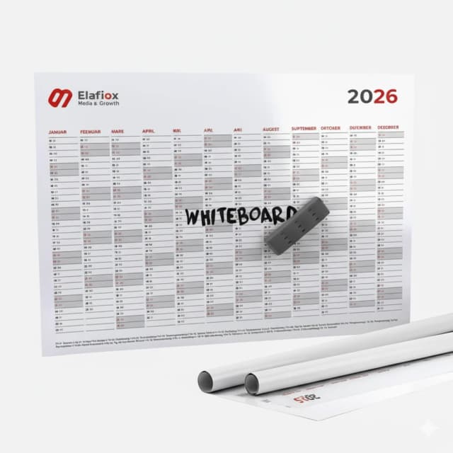 Opnieuw beschrijfbare jaarplanners drukken
