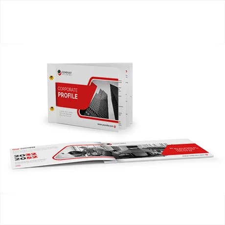 Brochures met boekschroeven