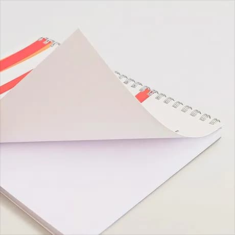 Notitieboeken met zachte kaft en wire-o-binding