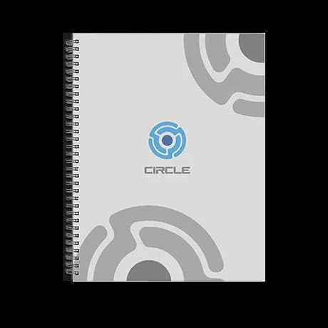 Notitieboeken met zachte kaft en wire-o-binding