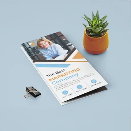 Folders met zigzag- en trappenvouw