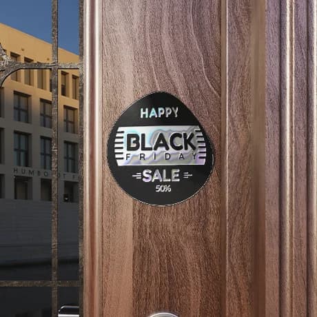 Stickers met veredeling