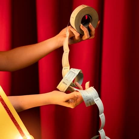 Consumptiebonnen op rol