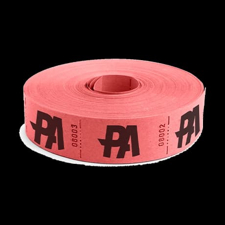 Consumptiebonnen op rol