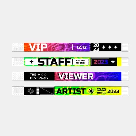 Polsbandjes van Tyvek