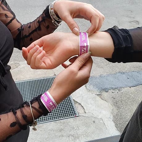 Polsbandjes van Tyvek