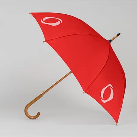 Parapluies avec poignée en bois