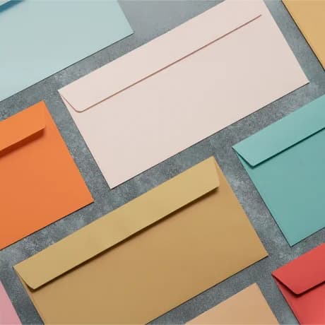 Enveloppen zonder venster, met plakstrip