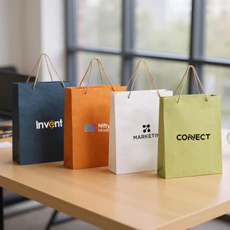 Papieren tassen houtvrij