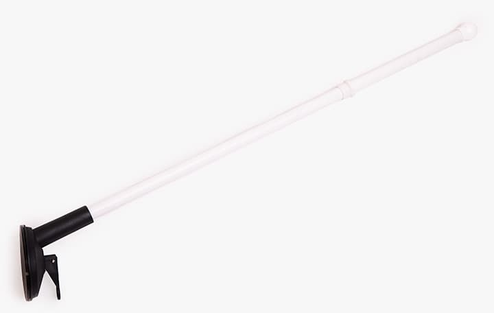 Alleen raamvlag stok en zuignap