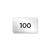 100 g glanzend gestreken papier