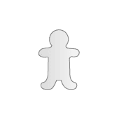 Personage 13,8 x 20 cm